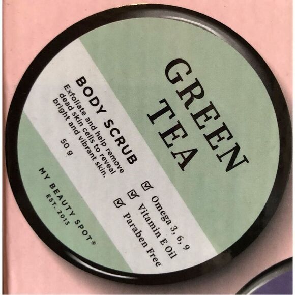 MY BEAUTY SPOT - NWT - Body Scrub Set. 6 Body Scrubs + Bonus Mani Set w/Case - Picture 4 of 13